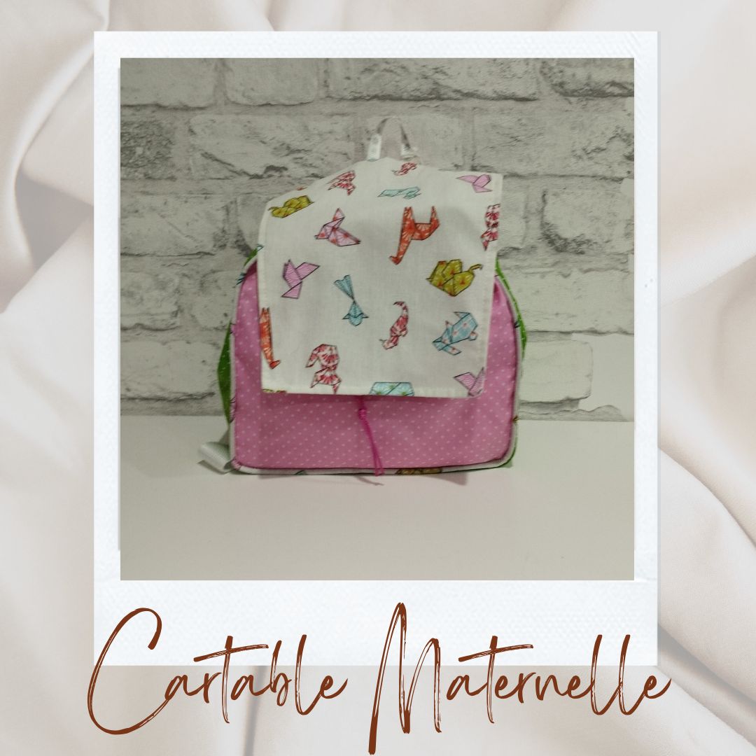 Catable maternelle origami rose