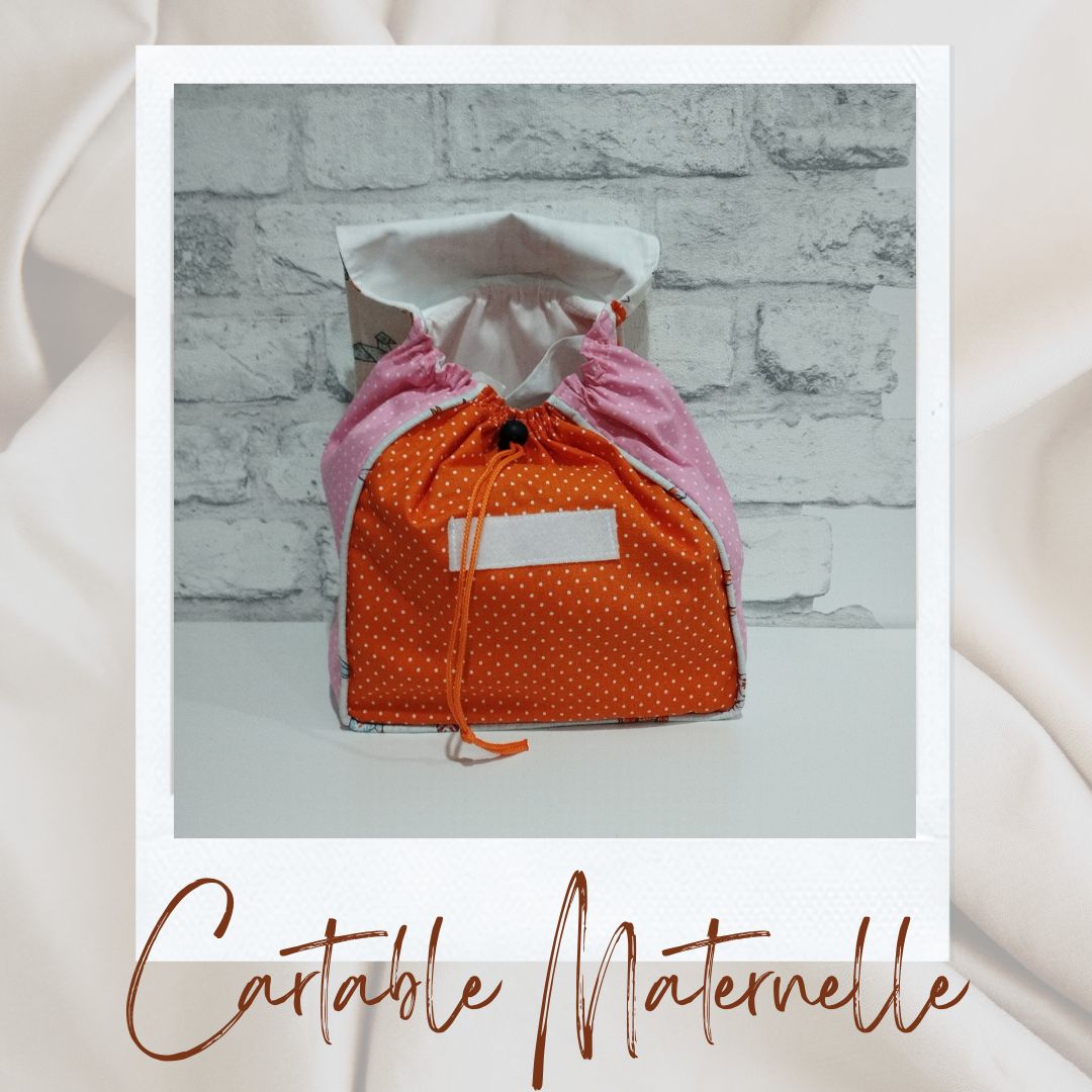 Catable maternelle origami orange