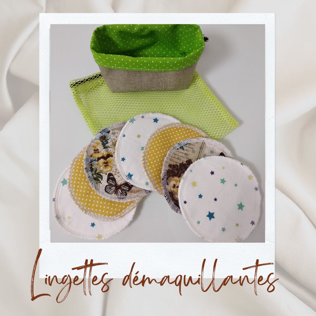 Lingette démaquillante vert2