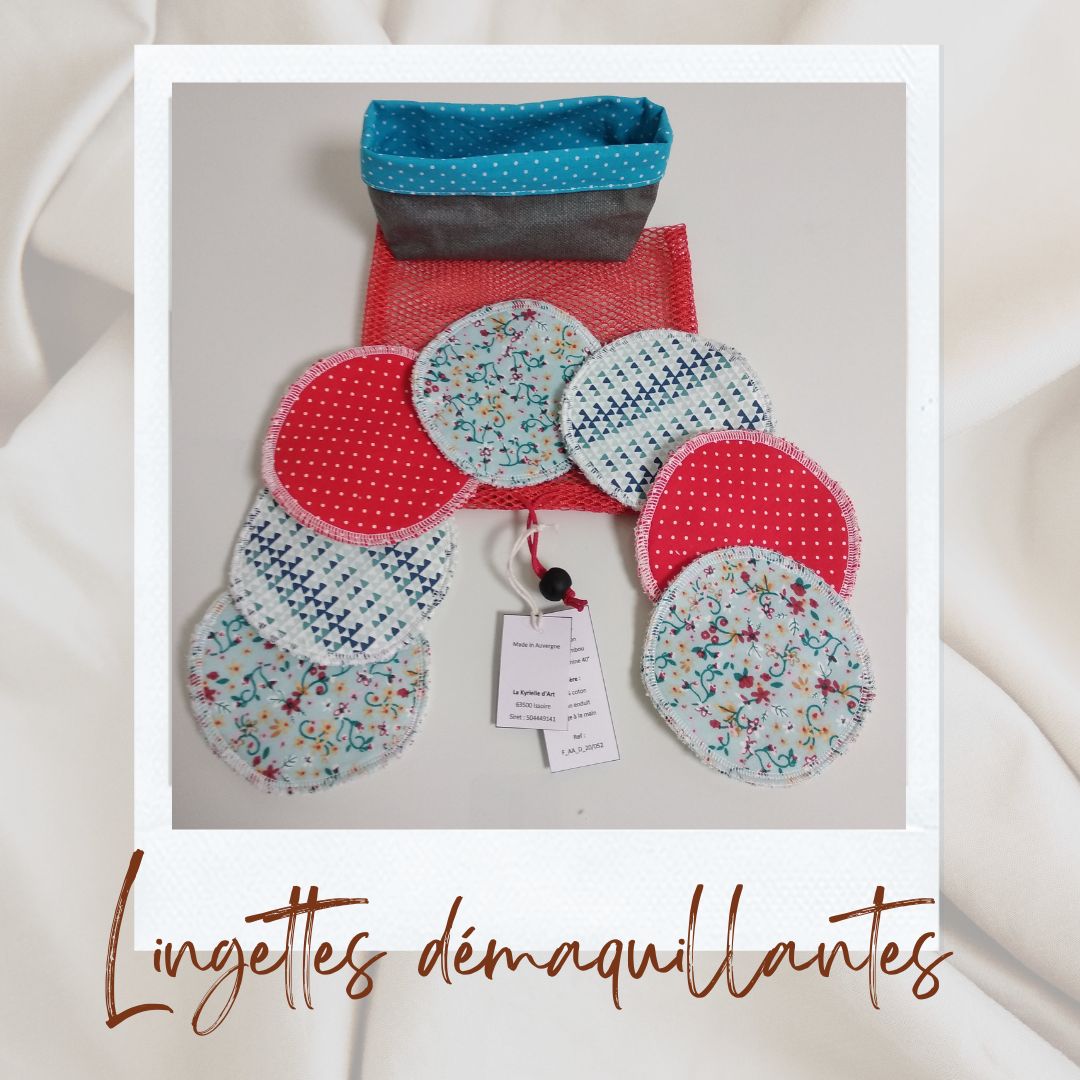 Lingette démaquillante rouge6