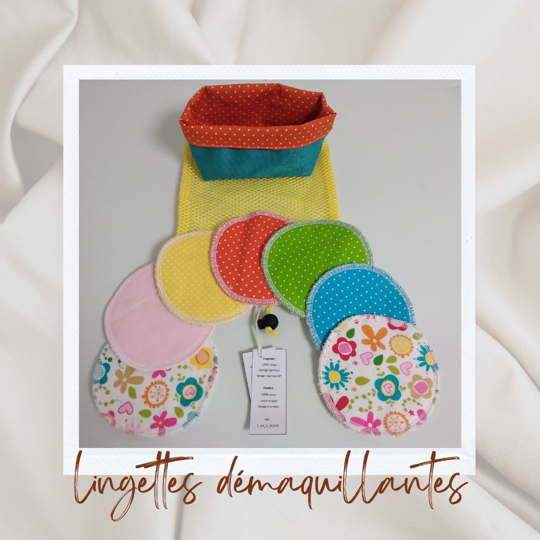 Lingette démaquillante jaune4