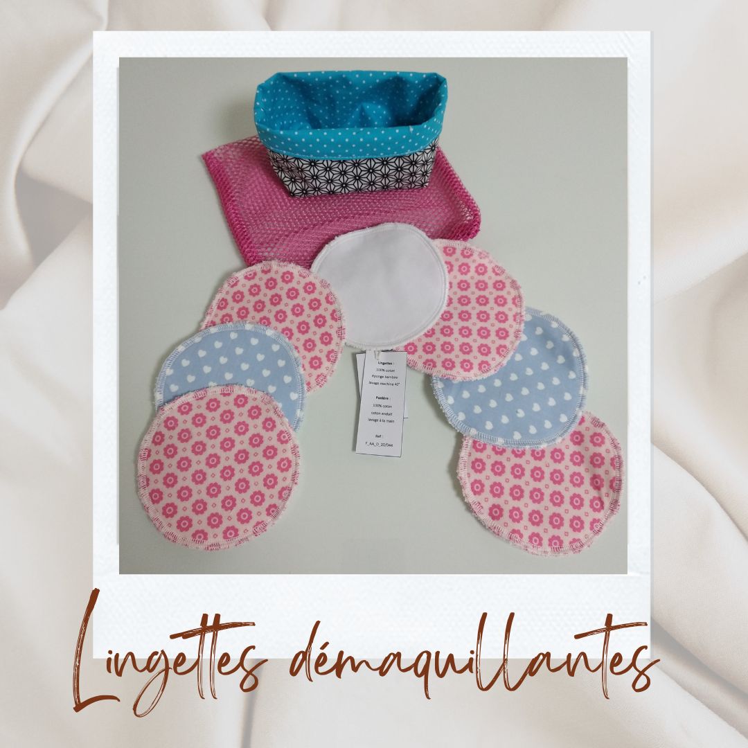 Lingette démaquillante rose4