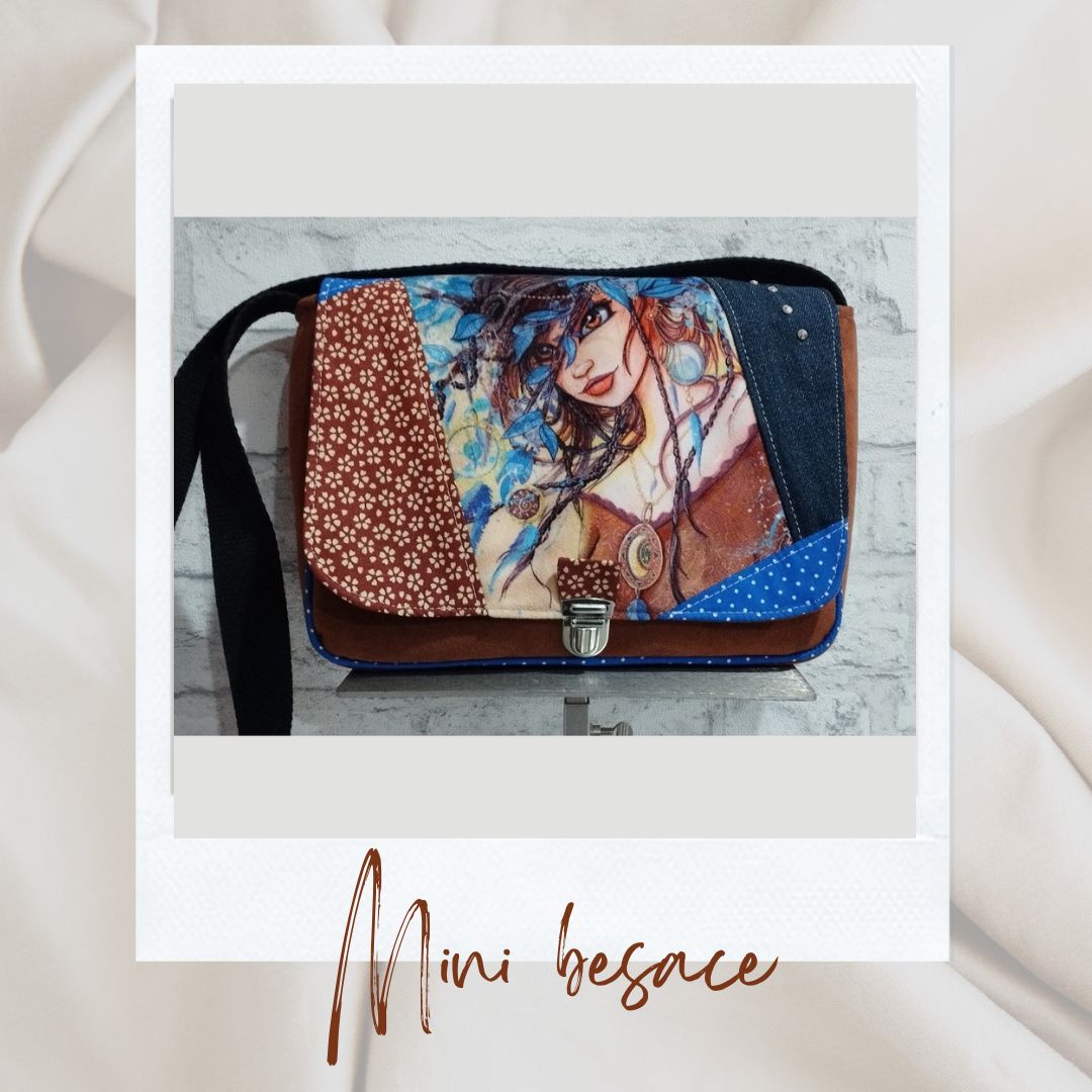 Sac besace mini sauvage