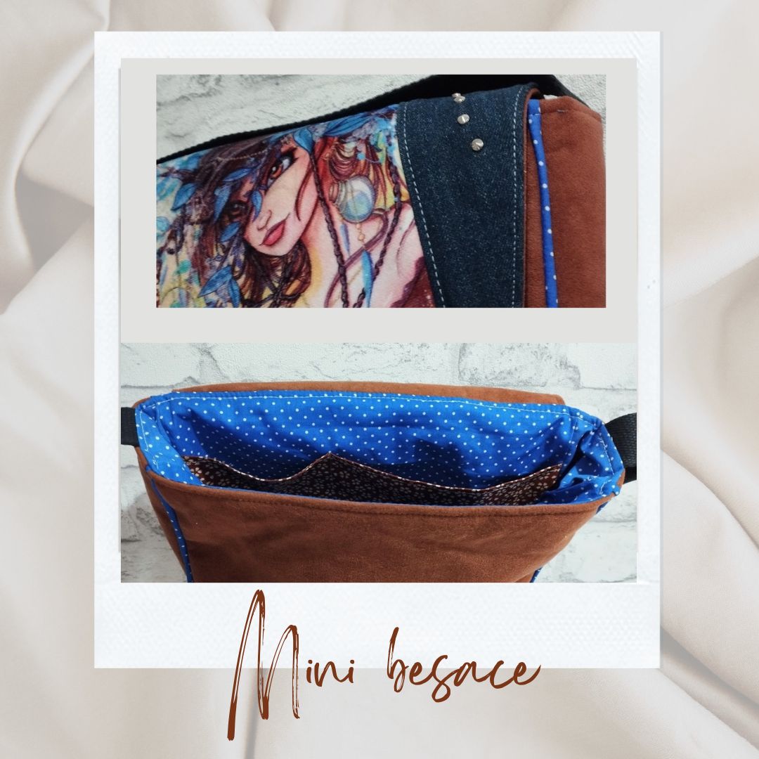 Sac besace mini sauvage