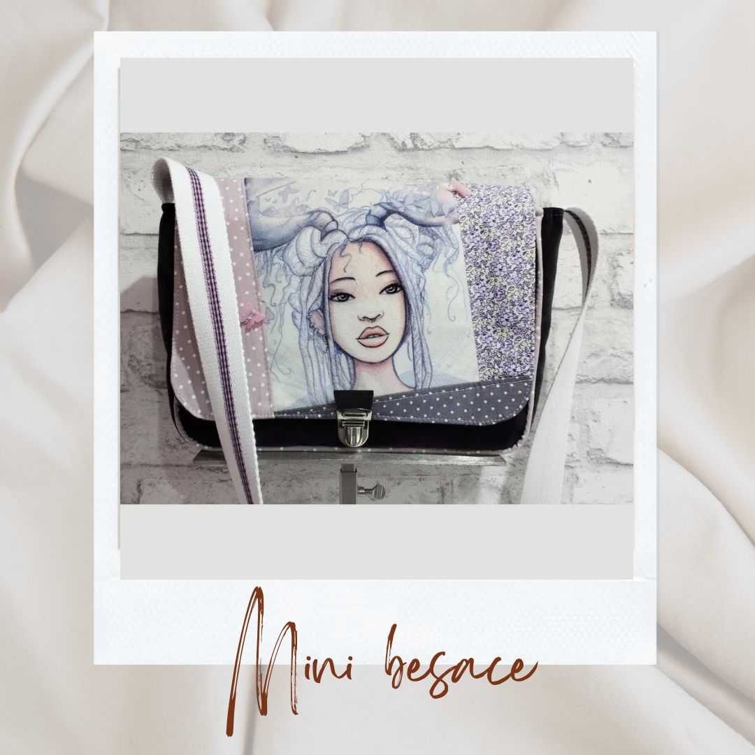 Sac besace mini Reine de la neige